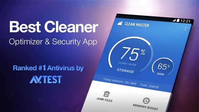 Android Performansını Arttıracak 5 Sistem Temizleme Uygulaması - clean-master